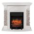 Каминокомплект RealFlame Athena GR с очагом Fobos Lux Black RC с пультом