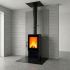 Комплект с печью Denner Fire Vitra с дровником под ключ для деревянного дома (премиум)