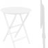 Стол пластиковый складной Siesta Contract Helen Folding Table Ø60 234/294-1982