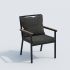 Стул FESTA plus маренго - каркас карбон
